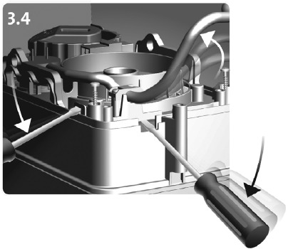 GRUNDFOS - Sololift2 C-3 - Wenn Fremdkörper im Behälter - Schritt 4 Wenn Fremdkörper im Behälter - Schritt 4