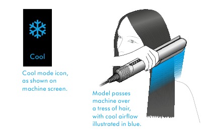 Dyson - Airstrait - Kühlmodus Kühlmodus