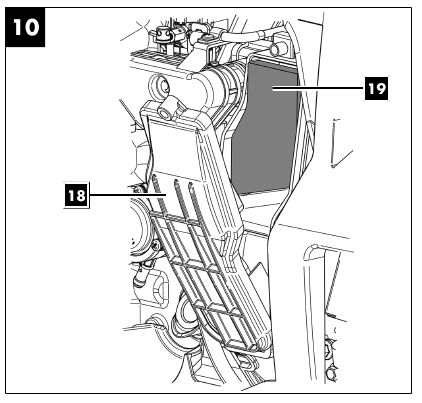 Scheppach - SG2500i - Luftfilter reinigen - Schritt 2 Luftfilter reinigen - Schritt 2