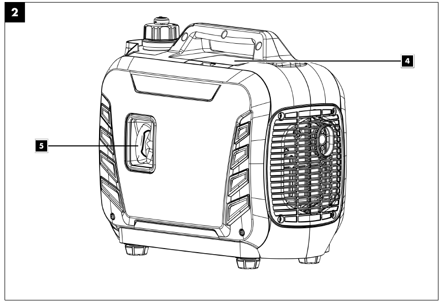 Scheppach - SG2500i - Produktbeschreibung - Teil 2 Produktbeschreibung - Teil 2