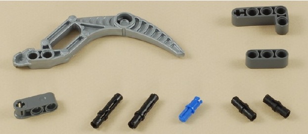 Lego - MINDSTORMS NXT - Benötigte Teile für Schritt 4 Benötigte Teile für Schritt 4