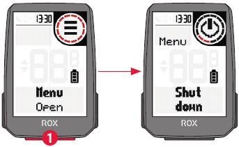 Sigma - ROX 4.0 - MENÜÜBERSICHT - HAUPTMENÜ MENÜÜBERSICHT - HAUPTMENÜ