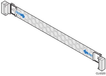 Dell - DD6400 - Füllplatten entfernen Füllplatten entfernen