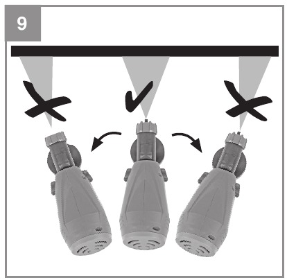 EINHELL - TC-SY 400 P - Spritztechniken - Beispiel 1 Spritztechniken - Beispiel 1