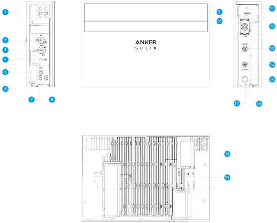Anker - SOLIX X1 - Produktaussehen - Teil 1 Produktaussehen - Teil 1