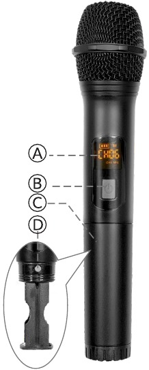 TONOR - K20 - ANLEITUNG ZUM FUNKMIKROFON ANLEITUNG ZUM FUNKMIKROFON