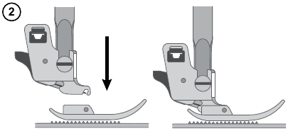 Singer - C7200 - Vorbereitungen - Schritt 10 Vorbereitungen - Schritt 10