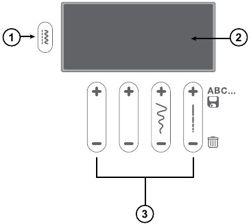 Singer - C7200 - Übersicht Stich-Bedienfeld Übersicht Stich-Bedienfeld