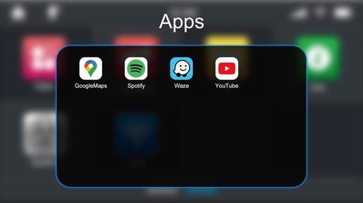 Dynavin - 9 - Apps-Menü Apps-Menü
