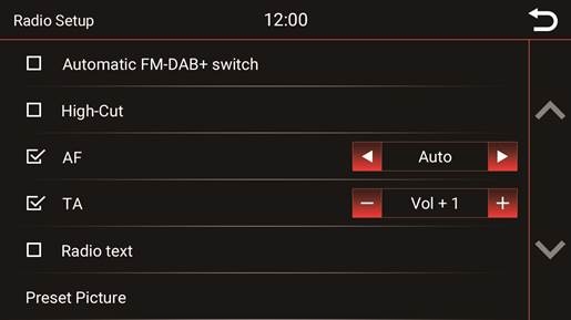 Dynavin - 9 - Setup Setup