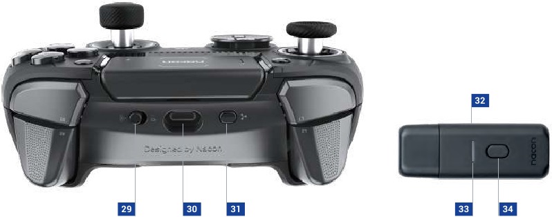 Nacon - REVOLUTION 5 PRO - Controller-Elemente - Teil 2 Controller-Elemente - Teil 2