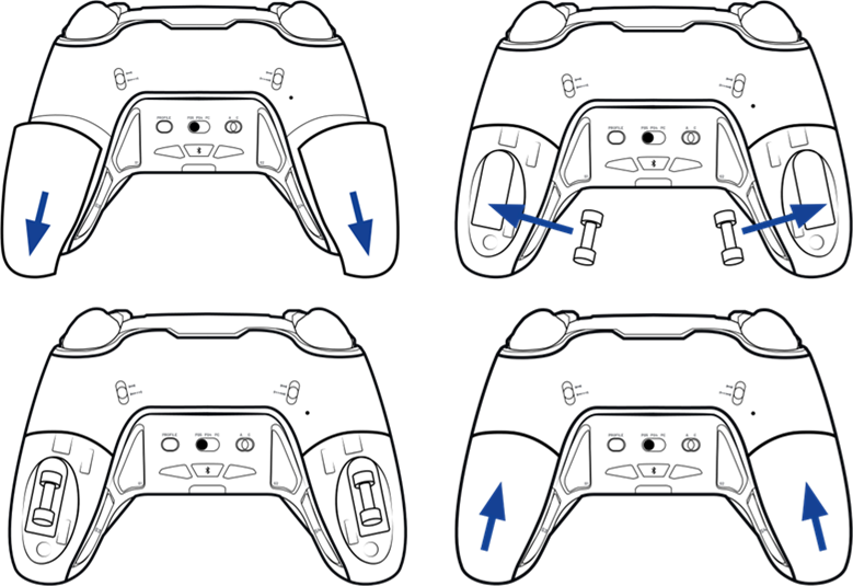 Nacon - REVOLUTION 5 PRO - Joysticks, D-Pad, Joystick-Schaft und Handgriffe - Schritt 4 Joysticks, D-Pad, Joystick-Schaft und Handgriffe - Schritt 4