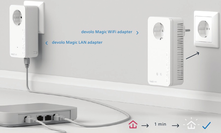 Devolo - Magic WiFi - Hilfe: Manuelles Pairing - Schritt 1 Hilfe: Manuelles Pairing - Schritt 1