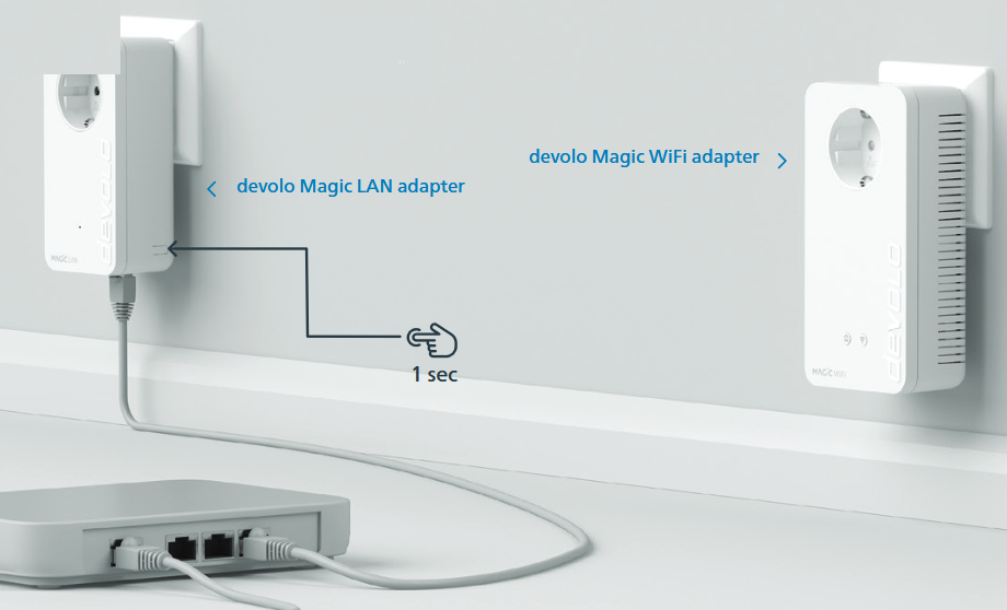 Devolo - Magic WiFi - Manuelle Installation - Schritt 2 Manuelle Installation - Schritt 2