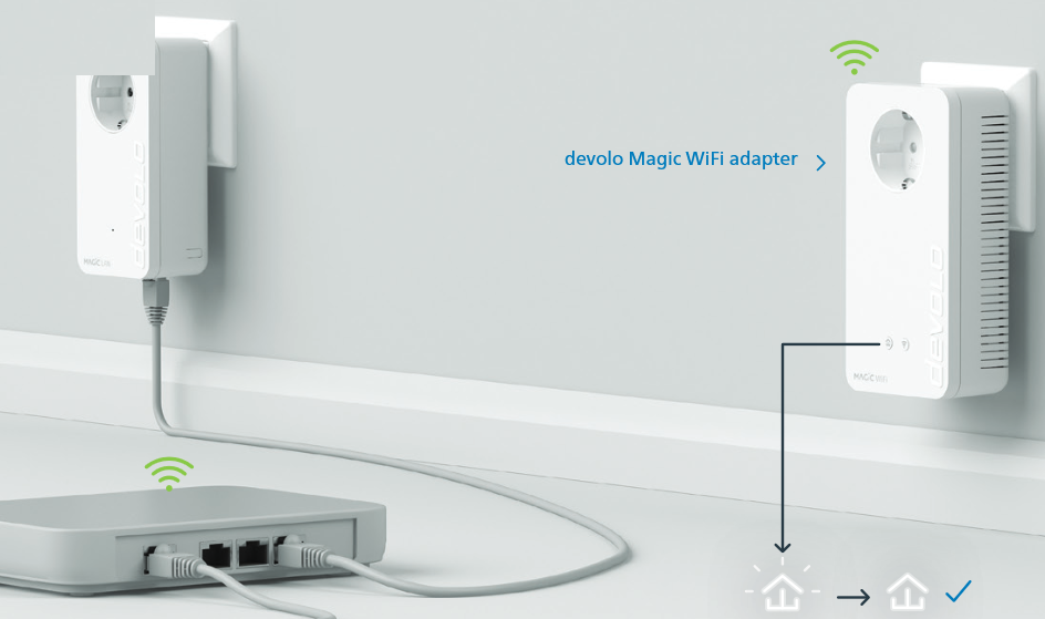 Devolo - Magic WiFi - Optionale Mesh-Technologie - Schritt 4 Optionale Mesh-Technologie - Schritt 4
