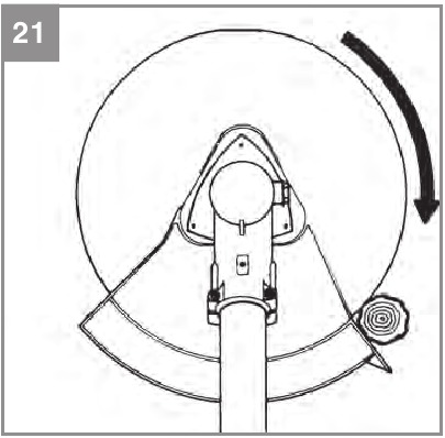 EINHELL - AGILLO 36/255 BL - Betrieb - Schritt 6 - Rückschlag vermeiden Betrieb - Schritt 6 - Rückschlag vermeiden