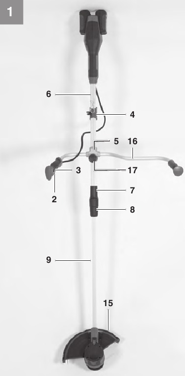 EINHELL - AGILLO 36/255 BL - Übersicht - Teil 1 Übersicht - Teil 1