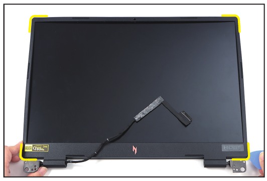 Acer - Nitro AN16-41 - Entfernen der LCD-Blende - Schritt 3 Entfernen der LCD-Blende - Schritt 3