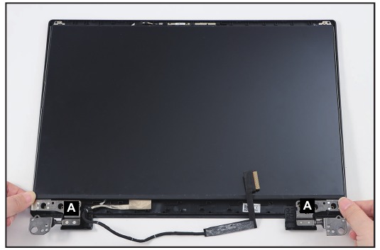 Acer - Nitro AN16-41 - Entfernen der LCD-Scharniere und des Panels - Schritt 3 Entfernen der LCD-Scharniere und des Panels - Schritt 3