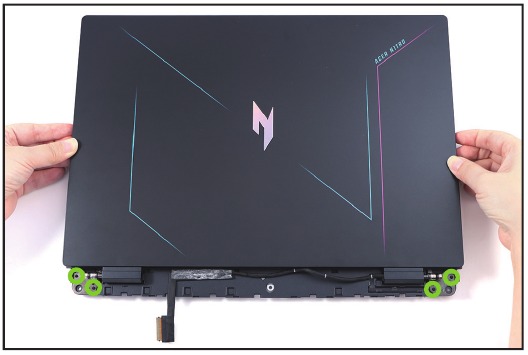 Acer - Nitro AN16-41 - Entfernen des LCD-Moduls - Schritt 4 Entfernen des LCD-Moduls - Schritt 4