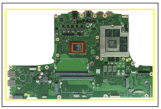 Acer - Nitro AN16-41 - Mainboard-Übersicht Mainboard-Übersicht