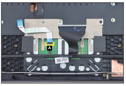 Acer - Nitro AN16-41 - Entfernen des Touchpad-Moduls - Schritt 1 Entfernen des Touchpad-Moduls - Schritt 1