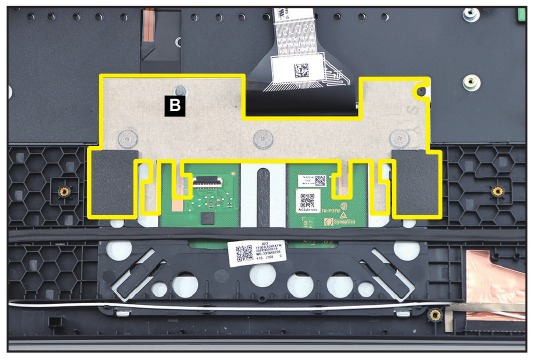 Acer - Nitro AN16-41 - Entfernen des Touchpad-Moduls - Schritt 2 Entfernen des Touchpad-Moduls - Schritt 2