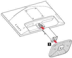 Acer - KB272 E - ANBRINGEN DES STANDFUẞES ANBRINGEN DES STANDFUẞES