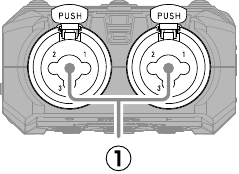 ZOOM - H4essential - Funktionen der Teile - Vorderseite Funktionen der Teile - Vorderseite