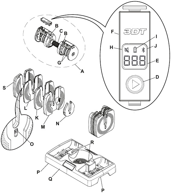 Bowflex - SelectTech 560 - Übersicht der Funktionen Übersicht der Funktionen