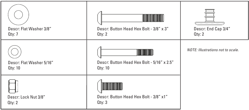 Bowflex - SelectTech 5.1 - Befestigungsmaterial Befestigungsmaterial