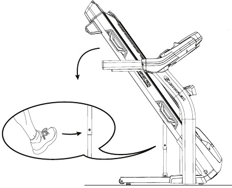 Bowflex - BXT6 - Anpassungen - Schritt 2 - Entfalten des Geräts Anpassungen - Schritt 2 - Entfalten des Geräts