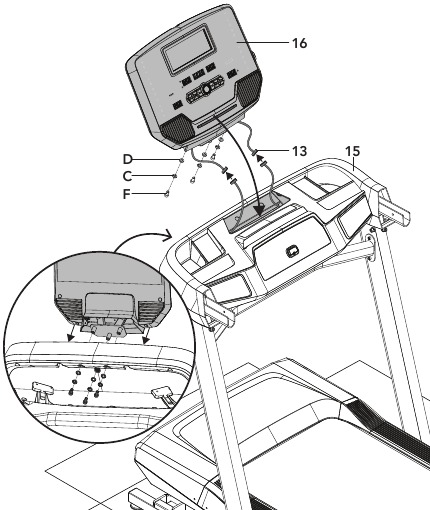 Bowflex - T9 - Montage - Schritt 4 Montage - Schritt 4