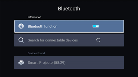 TOPTRO - X7 - Bluetooth-Einstellung Bluetooth-Einstellung