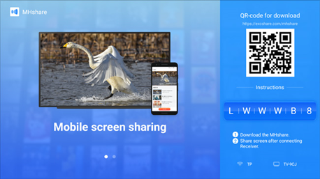 TOPTRO - X7 - Miracast (für Android-Geräte) - Schritt 2 Miracast (für Android-Geräte) - Schritt 2