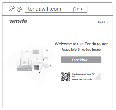 Tenda - RX27 Pro - Einrichtung über Weboberfläche - Schritt 2 Einrichtung über Weboberfläche - Schritt 2