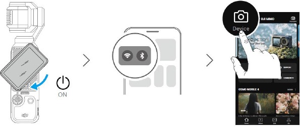 dji - Osmo Pocket 3 - Aktivierung Aktivierung