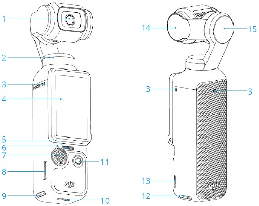 dji - Osmo Pocket 3 - Übersicht Übersicht