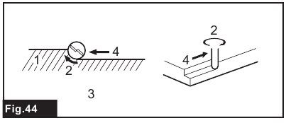 Makita - RT0702C - Einstellen der Schnitttiefe bei Verwendung der Tauchbasis - Schritt 2 Einstellen der Schnitttiefe bei Verwendung der Tauchbasis - Schritt 2