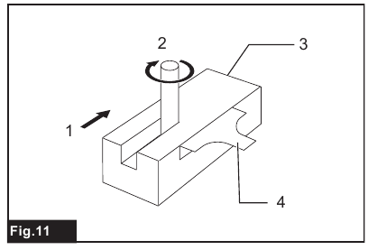 Makita - RT0702C - Betrieb - Für die Grundplatte - Schritt 4 Betrieb - Für die Grundplatte - Schritt 4