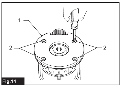 Makita - RT0702C - Schablonenführung - Schritt 2 Schablonenführung - Schritt 2