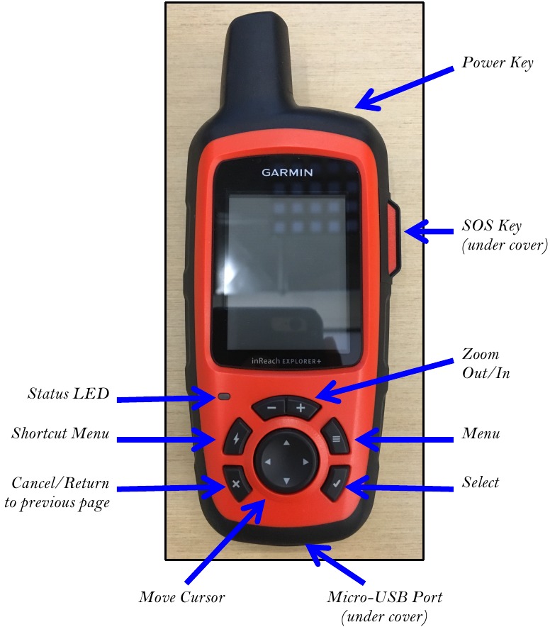 Garmin - inReach EXPLORER + - Produktübersicht Produktübersicht
