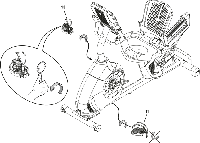 Schwinn - 270i - MONTAGE - Schritt 9 MONTAGE - Schritt 9