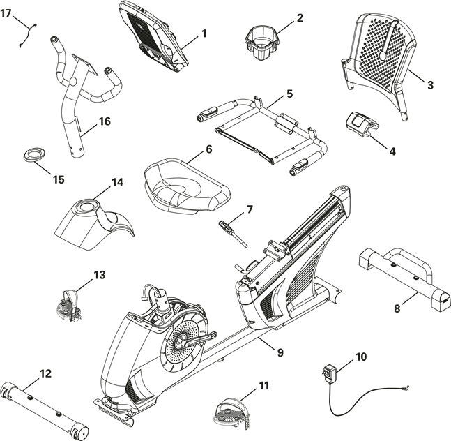 Schwinn - 270i - TEILE TEILE