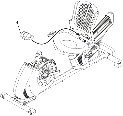 Schwinn - 570R - Montage - Schritt 4 - Abdeckung anbringen Montage - Schritt 4 - Abdeckung anbringen