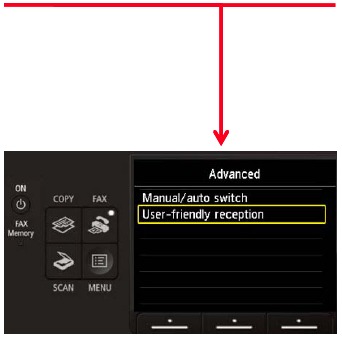Canon - PIXMA MX922 - Empfangsmodus einrichten - Schritt 14 Empfangsmodus einrichten - Schritt 14