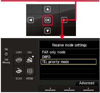 Canon - PIXMA MX922 - Empfangsmodus einrichten - Schritt 16 Empfangsmodus einrichten - Schritt 16