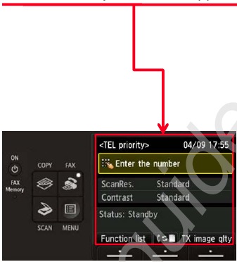 Canon - PIXMA MX922 - Empfangsmodus einrichten - Schritt 3 Empfangsmodus einrichten - Schritt 3