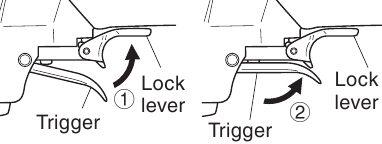 Hitachi - NP 35A - Betrieb - Schritt 1 - Verwendung des Abzugs Betrieb - Schritt 1 - Verwendung des Abzugs