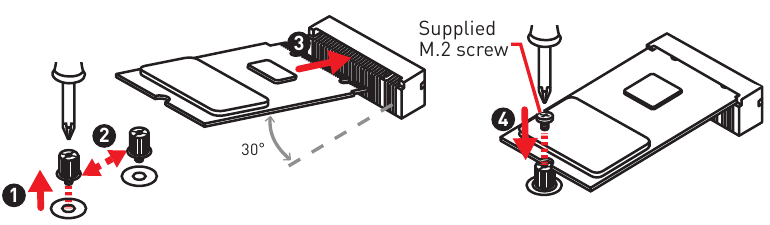 MSI - H310M GAMING PLUS - M2_1: M.2-Steckplatz (Key M) M2_1: M.2-Steckplatz (Key M)